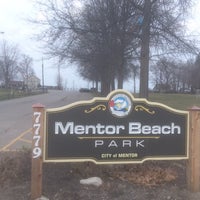 Photo taken at Mentor Beach Park by Matt (Dima) Y. on 12/12/2015