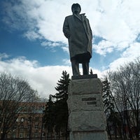 Photo taken at Памятник В. И. Ленину by Ivan on 4/3/2021