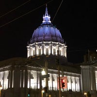 Photo taken at MUNI Bus Stop - Van Ness &amp;amp; McAllister by Tim J. on 3/23/2018