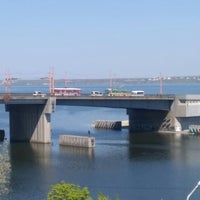 Photo taken at Ингульский Мост / Ingul Bridge by Oleksiy A. on 4/21/2018