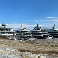 Photo taken at Port Vauban by J J. on 8/4/2023