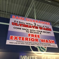 Photo taken at White Glove Car Wash by Todd P. on 7/16/2018