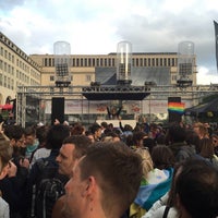 Photo taken at Belgian Pride by Jasper M. on 5/14/2016