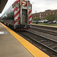 Photo taken at Metra - Downers Grove Main Street by Chris H. on 6/29/2017