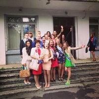 Photo taken at Школа 455 by Елена Я. on 6/18/2013
