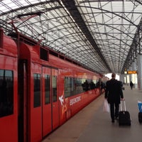 Photo taken at Aeroexpress Moscow — Sheremetyevo Airport (SVO) by Jane on 11/5/2013