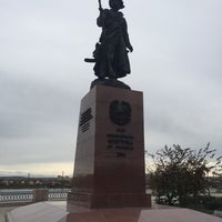 Photo taken at Памятник основателям Иркутска (Яков Похабов) by Александр Ж. on 9/24/2017