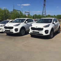 Photo taken at Kia Motors by Alexey G. on 6/8/2016