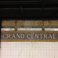 Photo taken at MTA Subway - 42nd St/Grand Central (4/5/6/7/S) by Masashi S. on 4/23/2013