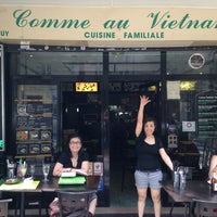 Photo taken at Comme au Vietnam by Ludovic G. on 7/18/2013