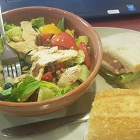 Photo taken at Panera Bread by Rebecca F. on 9/2/2016