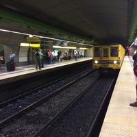 Photo taken at Estación Corrientes [Línea H] by Ever C. on 4/23/2015