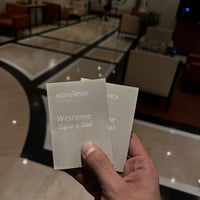 Photo taken at Mövenpick Hotel Doha by Abdullmohsen A. on 1/30/2024