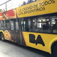 Photo taken at Buenos Aires Bus - Stop 0: Diagonal Norte by Thiago S. on 9/3/2016