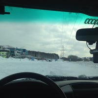 Photo taken at Парковка на Кристалле by Надя Б. on 1/2/2014