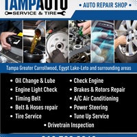 10/21/2020 tarihinde Tampa Auto Service &amp;amp; Tireziyaretçi tarafından Tampa Auto Service &amp;amp; Tire'de çekilen fotoğraf