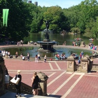 Photo taken at Bethesda Fountain by Roshell W. on 5/17/2013