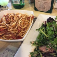 Photo taken at Pasta Pesto by Heather D. on 7/3/2015