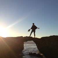 Photo taken at Agate Beach by Kidhack on 1/21/2013