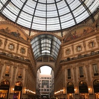 Photo taken at Galleria Vittorio Emanuele II by Denitsa I. on 1/24/2018