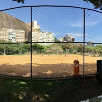 Photo taken at Campo de Beisebol da Lagoa by Marcelo A. on 7/1/2017