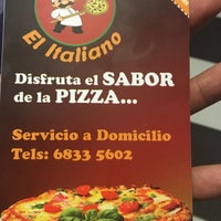 Photo taken at Pizzeria El Italiano by Mauricio N. on 6/6/2016