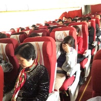 Photo taken at Hainan Airlines Flight HU492 BRU-BJS by Anthony V. on 5/15/2014