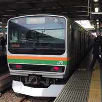 Photo taken at JR Platforms 5-6 by つくも o. on 3/14/2015