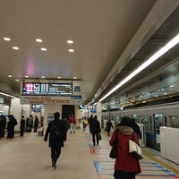 Photo taken at 小田急 新宿駅 地上ホーム by ＯＳＳＡＮ on 12/18/2017