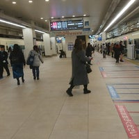 Photo taken at 小田急 新宿駅 地上ホーム by ＯＳＳＡＮ on 12/24/2017