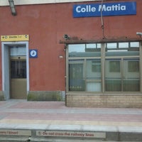 Photo taken at Stazione Colle Mattia by Volfango M. on 5/28/2013