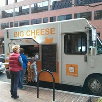 Photo taken at Big Cheese Truck by Alison J. on 12/22/2011