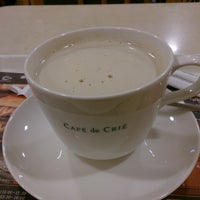 Photo taken at Café de Crié 中日ビル店 by Isamu S. on 2/11/2014