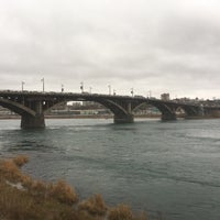 Photo taken at Glazkovsky Bridge by Petr P. on 11/1/2018