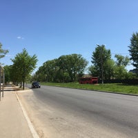 Photo taken at Остановка «Давыдова» by Rinat on 5/18/2016