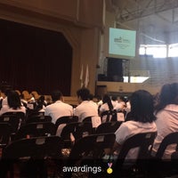 Photo taken at University of St. La Salle Coliseum by Bea Therese V. on 9/30/2017