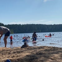 Photo taken at Красное озеро by Kati on 6/26/2021
