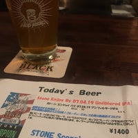 Foto tirada no(a) STONE Craft Beer &amp;amp; Whisky Bar por miyabi em 6/23/2019