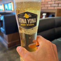 Photo taken at YONA YONA BEER WORKS by miyabi on 8/30/2023