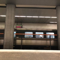 Photo taken at MARTA - North Ave Station by A L E X on 2/3/2019