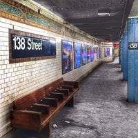 Photo taken at MTA Subway - 138th St/Grand Concourse (4/5) by A L E X on 3/6/2014