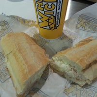 Photo taken at Which Wich? Superior Sandwiches by Melvin M. on 7/15/2013