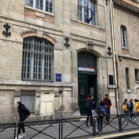Photo taken at Collège Yvonne Le Tac by Nurdan B. on 5/9/2019