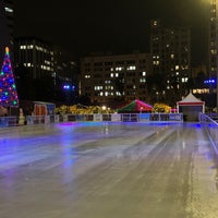 Photo taken at Holiday Ice Rink at Pershing Square by Martin Y. on 12/4/2019