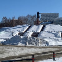 Photo taken at Памятник Муллануру Вахитову by Yana M. on 3/1/2021