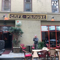 Photo taken at Cafe Prague by Brandon N. on 3/15/2019