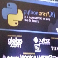 Photo taken at PythonBrasil[8] by Thiago A. on 11/23/2012