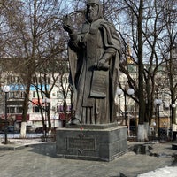 Photo taken at Памятник преподобному Трифону Вятскому by Olga K. on 4/13/2021