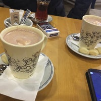 Photo taken at Mado Cafe by Sevcan on 11/13/2015