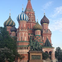 Photo taken at St. Basil&amp;#39;s Cathedral by Teemu Ä. on 5/14/2013